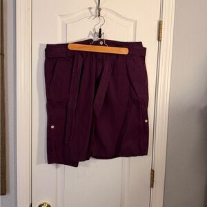 White Stag Women's Dark Purple Bermudas